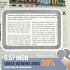 Magnifying Glass With Light  Rechargeable 5x Large Page 5x 500   Grey White 