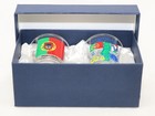 Portugal Souvenir Boxed Shot Glass Set  set Of 2 