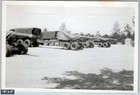 X8 Lot C1940s Us Army Artillery Howitzer Cannon Truck 6  Snapshot Photo Base Vtg