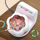 Automatic Beading Machine Bead Bowl Clay Bead Spinner  Bracelet Making Machine 