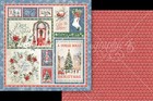 Graphic45 Deck The Halls 12x12 Paper Pack Scrapbooking 24 Two-sided Sheets
