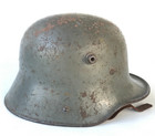 Genuine German M16 Helmet Stahelm M1916 Model Ww1 - Complete