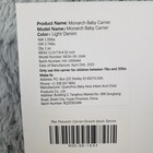 New Mabe The Monarch Carrier Light Denim New In Box