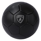 Lamborghini  Pvc Football Soccer Balls Sports Size 5  Waterproof Black Orange