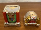 Vintage Coca-cola Jukebox Rock   n Roll Stacking Salt And Pepper Shakers