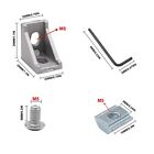2020 Angle Corner Bracket For 2020 Aluminum Extrusion Profile Hardware  26-sets