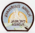 Patch Florida State Parks The Real Florida Souvenir Embroidered Badge 3 5x3 