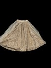 Monnalisa Girl s Xs 12-13 Skirt Party Gold Sequin Tulle Pull On  Logo Waistband