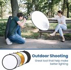 Fodoto 5-in-1 Collapsible Multi-disc Light Reflector 43 Inches 110 Centimeters