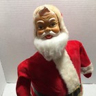 Vintage 19  Battery Operated Santa Claus Bell Ringer Tin Litho L  k  Size  As Is