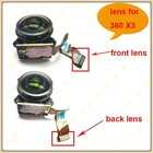 98  New Used For Insta 360 X3 Lens Front back Lens With Glass Camera Repair Part
