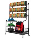 New Disc Golf Storage Rack  Disc Station Organizer  Disc Sport  Disc Golf Shelf