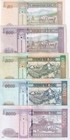 Mongolia Set 5 Pcs 50 100 500 1000 5000 Tugrik 2019-2024 P 72 73-76 Unc