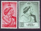 Aden Kathiri 1948 Sc 14-15 Mh Set Silver Wedding