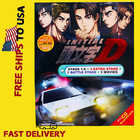 Dvd Initial D  stage 1-6  3 Movies extra Complete Set English Dub Ship From Usa