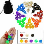 Polyhedral Dice Set  56 Pieces  For Dungeons And Dragons Dnd Rpg Mtg Table Games