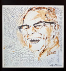 Leroy Neiman    Vince Lombardi    1970 s   Signed Print Framed