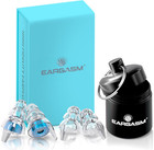 High Fidelity Blue Earplugs For Concerts  Festivals  Musicians  Djs