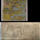 Easy-to-see Japan Travel Map With Taiwan Korea Manchuria Karafuto Prewar