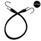 50 Pack Of 21  Heavy Duty Rubber Tarp Tie Down Straps Bungee Cord Flatbed Truck