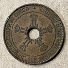 Two Coin Set  1888 Congo 5   10 Centimes - Km 3   Km 4