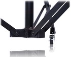 2 Pack Studio Microphone Boom Stand With Wheels By Griffin   Extended Mic Height