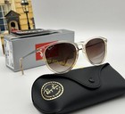  new  Ray-ban Rb4171 Erika Polarized Sunglasses 6514 13 Brown Gradient Uv400