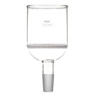 24 40 Lab Glass Buchner Funnel Sand Core Filter With Vacuum Filtration Adapter