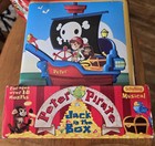 Peter Pirate Metal Jack In The Box Musical Toy Schylling 2008