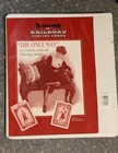 Railroad Playing Cards Price Guide Binder With 7 Cards Phil Bullhagen No Reserve