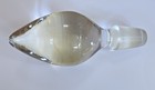 Vintage Heavy Clear Glass Decanter Bottle Stopper 5 5  Stopper Only
