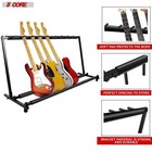 5 Core Multi Guitar Rack Stand Floor 9 Slot Acoustic Electric Guitars Holder