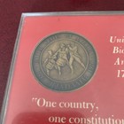 1776-1976 Us Bicentennial Anniversary Commemorative Medal-john Adams Cased