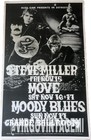 Steve Miller Band  The Move   The Moody Blues Concert Flyer  nov 15-17  1968 