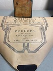 2 Rare Antique Ampico Piano Rolls  Rachmaninoff Preludes  Played By Him 1917