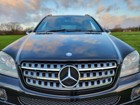 Chrome Front Grille W star For Mercedes W164 Ml Class Ml350 Ml500 Grill 2005-08