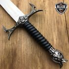 Demon Skull Bones Medieval Tribal Fantasy Dagger Historical Short Sword Knife