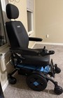 Jazzy Pride Power Wheelchair W  Joystick Control  Black blue