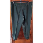 Vintage Donnkenny Classics Women   s Pants Size 18 Green Pull On Made In Usa