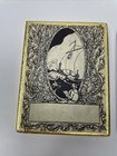 Vtg Antioch 42 Bookplates Art Nouveau Vines  Boy With Book  Ship On Wave Rare A1