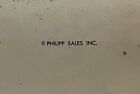 Vintage 72x36 Santa Seasons Greetings Store Poster By Philipp Sales Inc  Rare