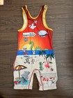 Team Pa Not So Beachy National Team Wrestling Singlet Size Am