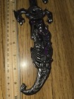 10  New Dragon Fantasy Fixed Blade Knife Dagger Sword Medieval Ninja W  Sheath