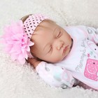 22  Real Reborn Baby Dolls Vinyl Silicone Sleep Lifelike Girl Doll Handmade Gift