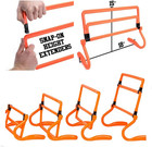 Adjustable Speed Training Hurdles Fitness   Speed Training Equipment With Agilit