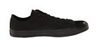Converse All Star Black Mono Low Top Chuck Taylor Men  Size 7 5 Shoes Sneaker