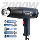 2000w Heat Gun Hot Air Heater Gun Digital Lcd Display Dual Temperature 4 Nozzles