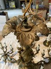 Antique French Dore Bronze Chandelier