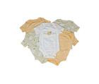 Ex John Lewis Bodysuits Vests Girls 5 Pack Cotton 0-3yrs New