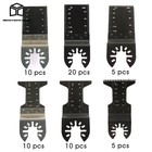 Oscillating Tool Blades For Metal Wood Plastic Multitool Blades 60 Pack Us